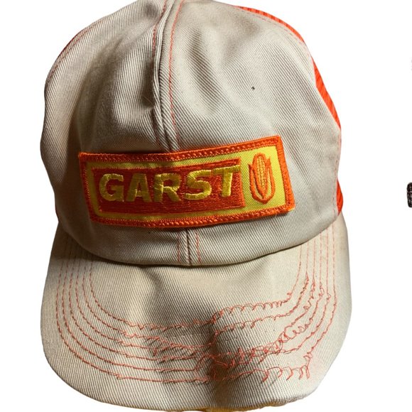 Lot of 4 Vintage Baseball Caps Mesh Snapback Closures - Picture 5 of 5